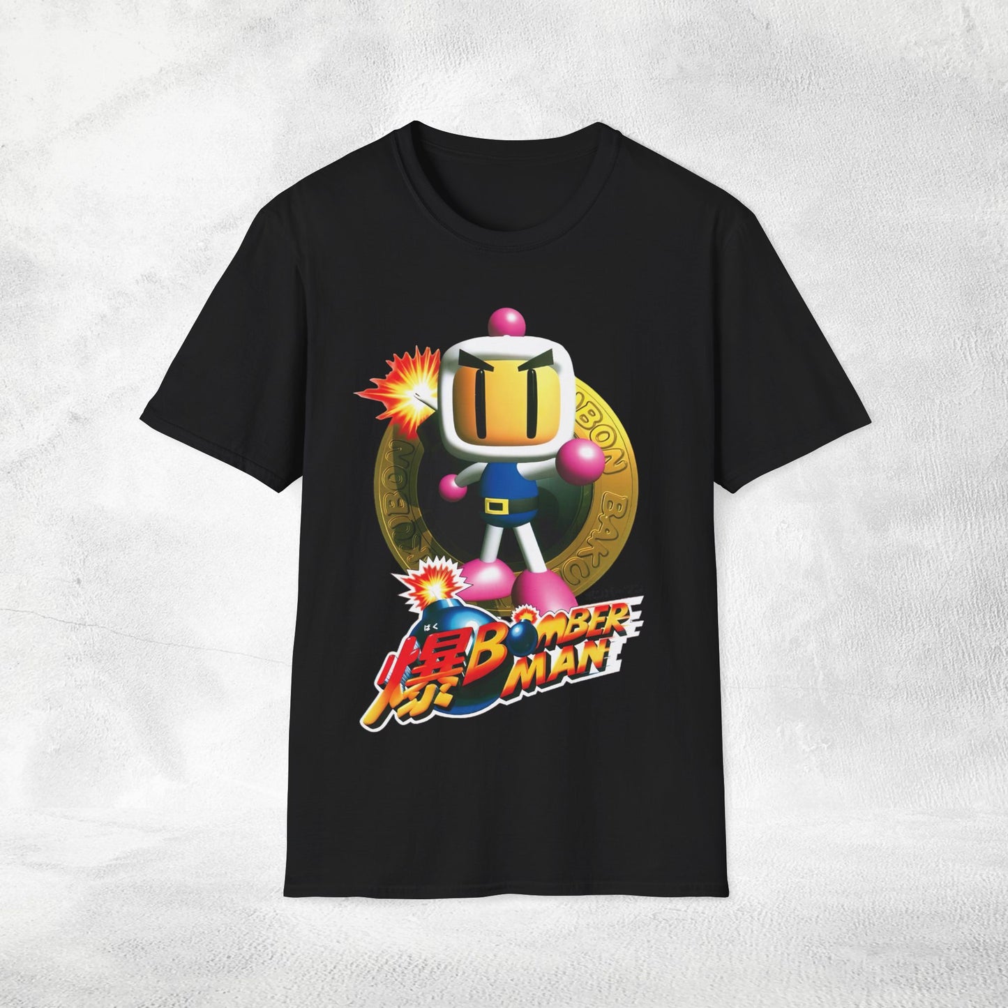 Unisex gaming shirt Bomberman 64