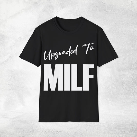 Women's Wifey T-shirt Upgraded to MILF