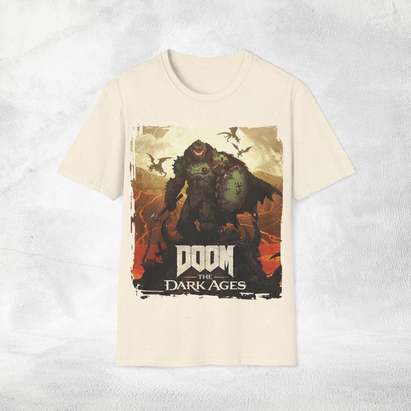 Unisex gaming shirt Doom the Dark Ages