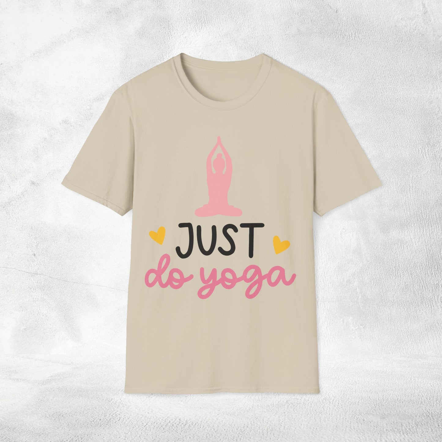 Women's yoga shirt just do yoga
