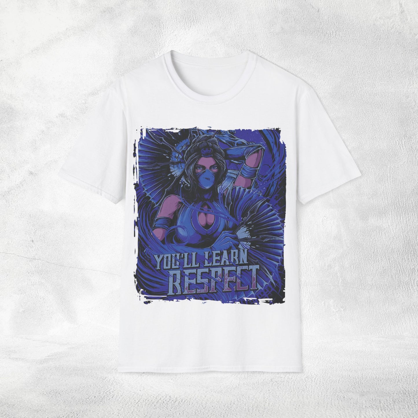 Unisex gaming shirt Mortal Kombat you'll learn respect