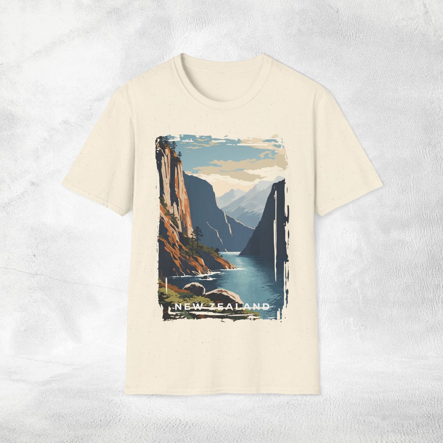 Women T-shirt New Zealand vacation tee