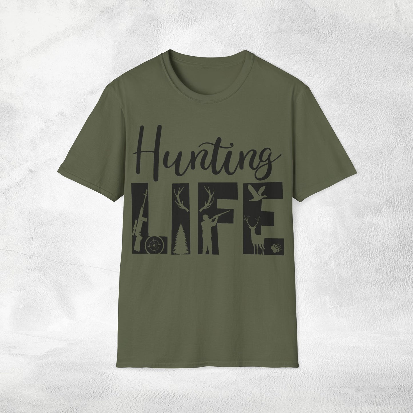 Unisex hunting shirt more hunting life