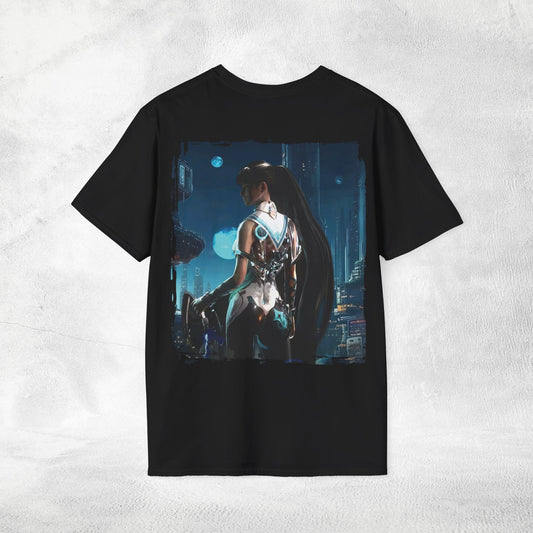 Unisex Gaming shirt Stellar Blade Eve BACKPRINT