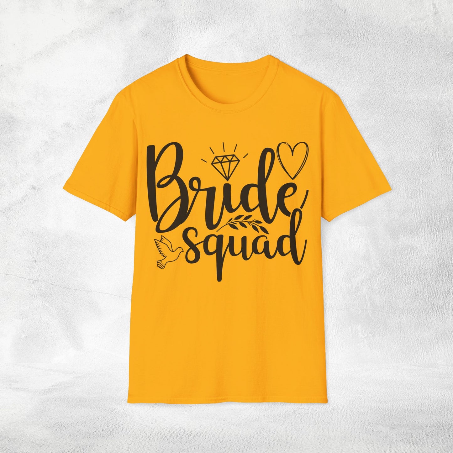 Women's T-Shirt bride squad bachelorette party