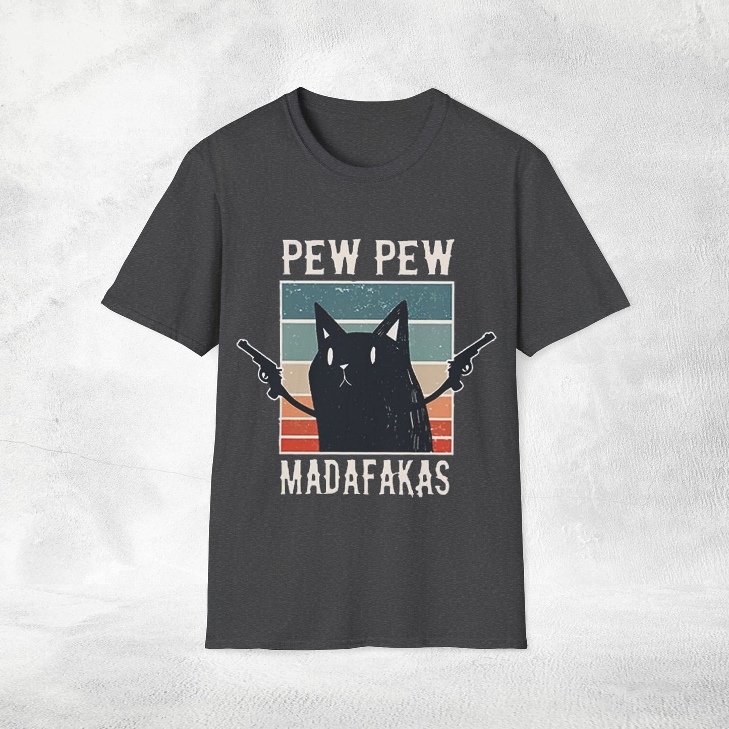 Unisex funny shirt pew pew madafakas