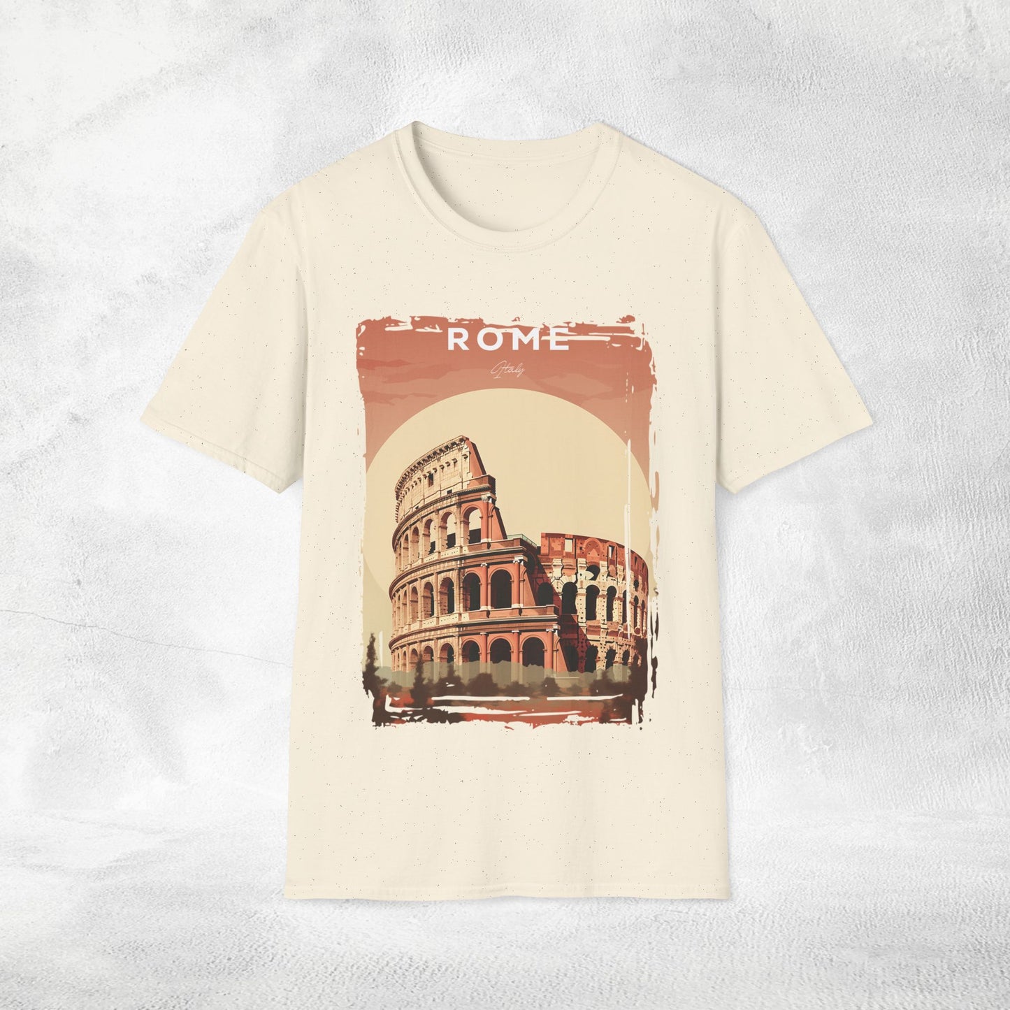 Women T-shirt Rome vacation tee