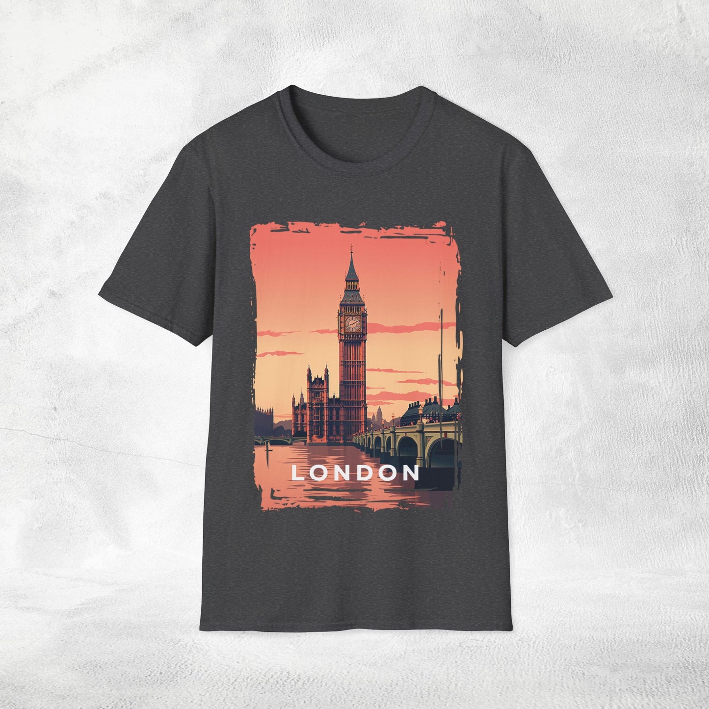 Women T-shirt London vacation tee