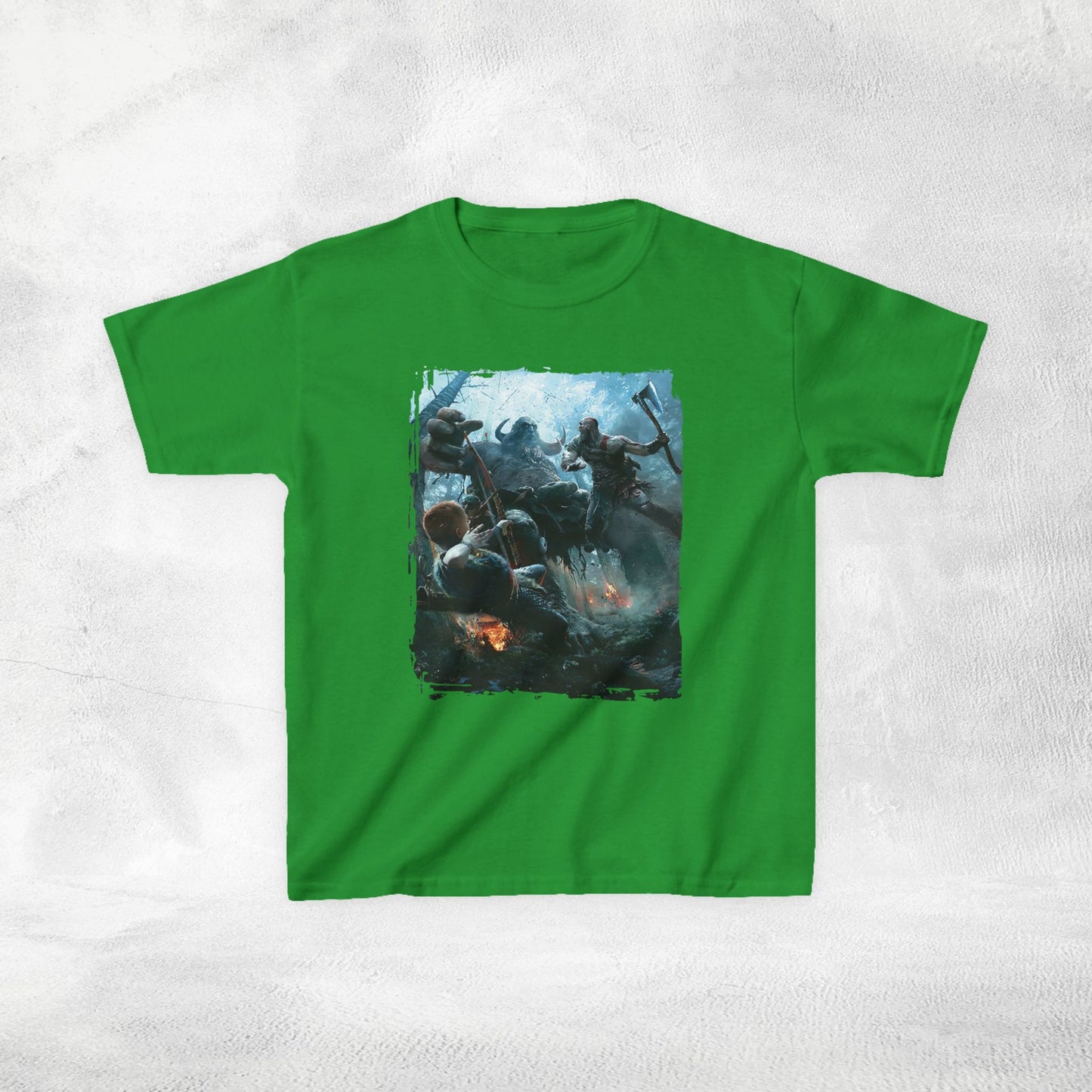 Kids gaming shirt Kratos