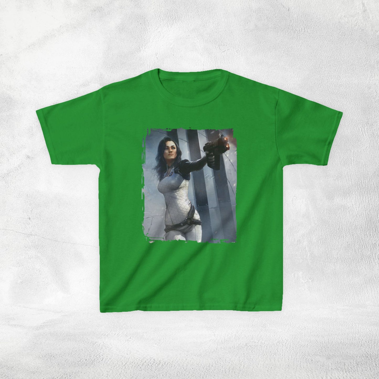 Kids gaming shirt Mass Effect Miranda Lawson