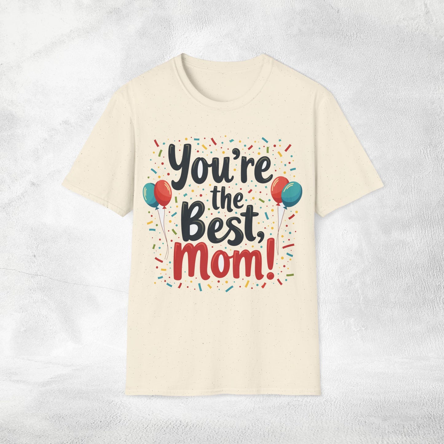 family shirt natural color edition best mom party shirt / birthday shirt