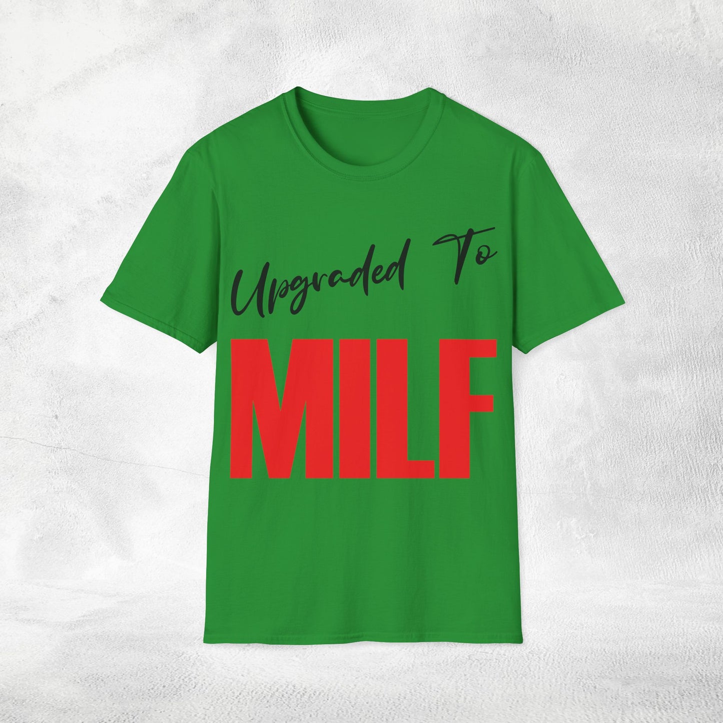 Women's Wifey T-shirt Upgraded to MILF