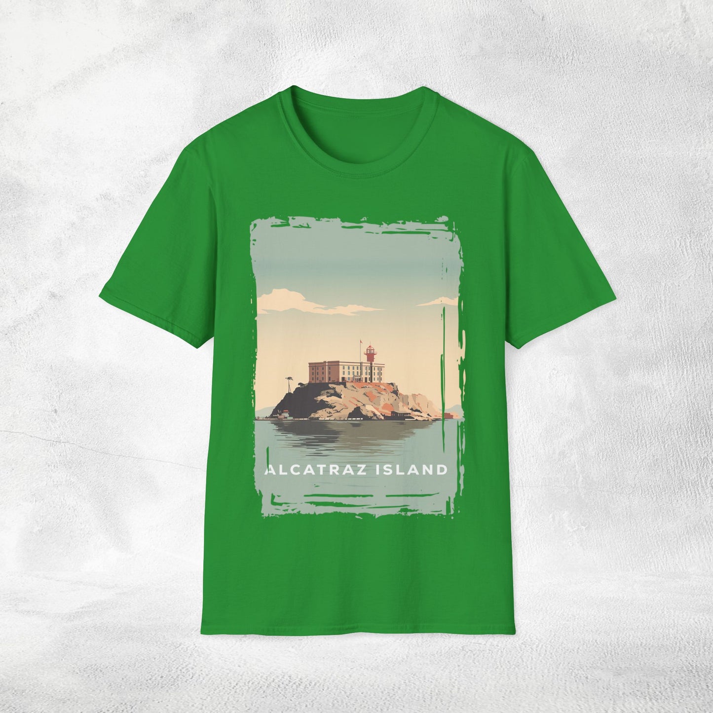 Women T-shirt Alcatraz Island vacation tee