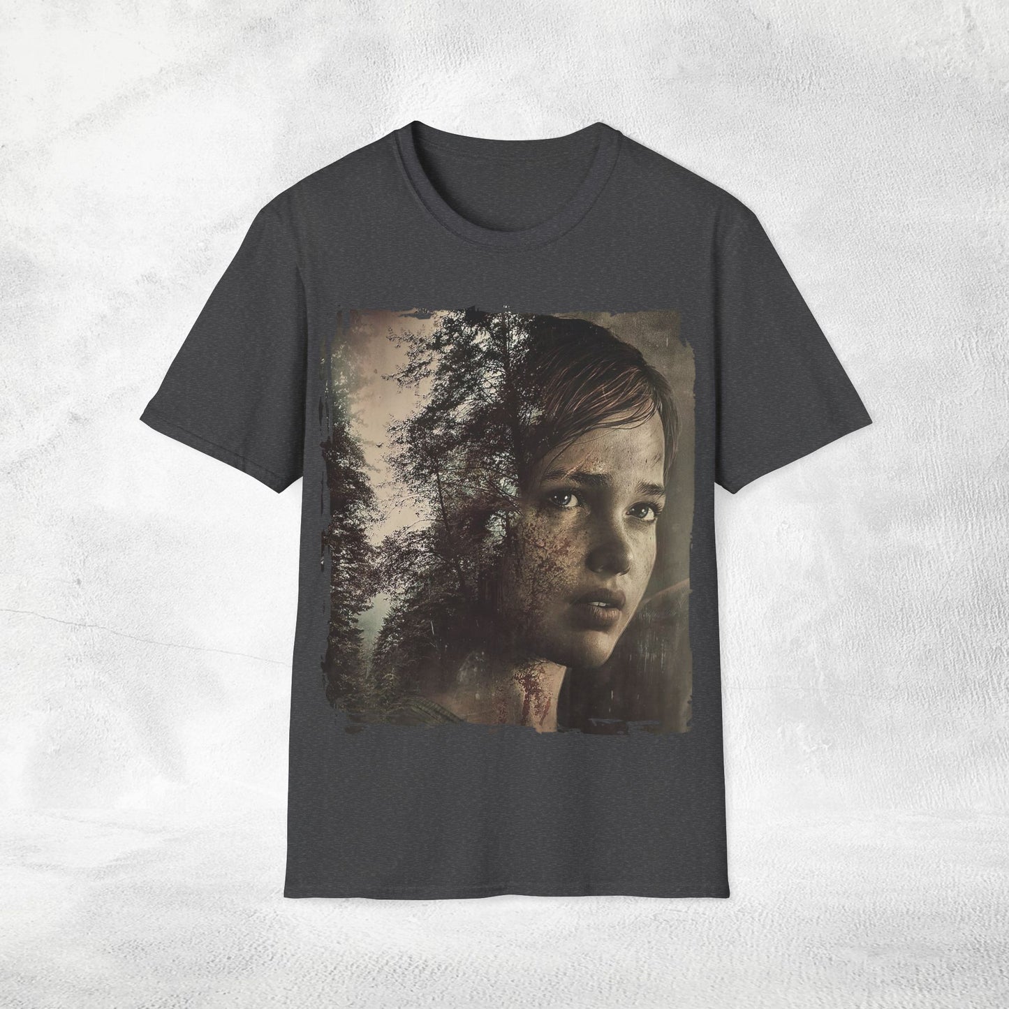 Unisex gaming shirt Ellie the Last of Us