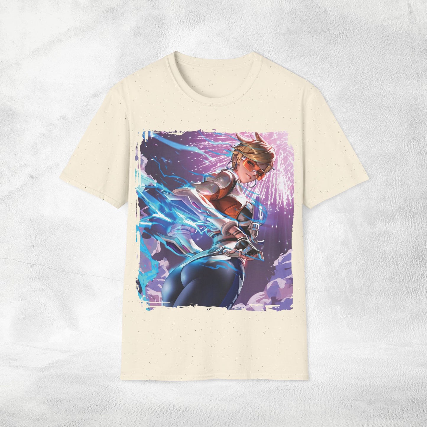 Unisex Gaming shirt Overwatch Tracer