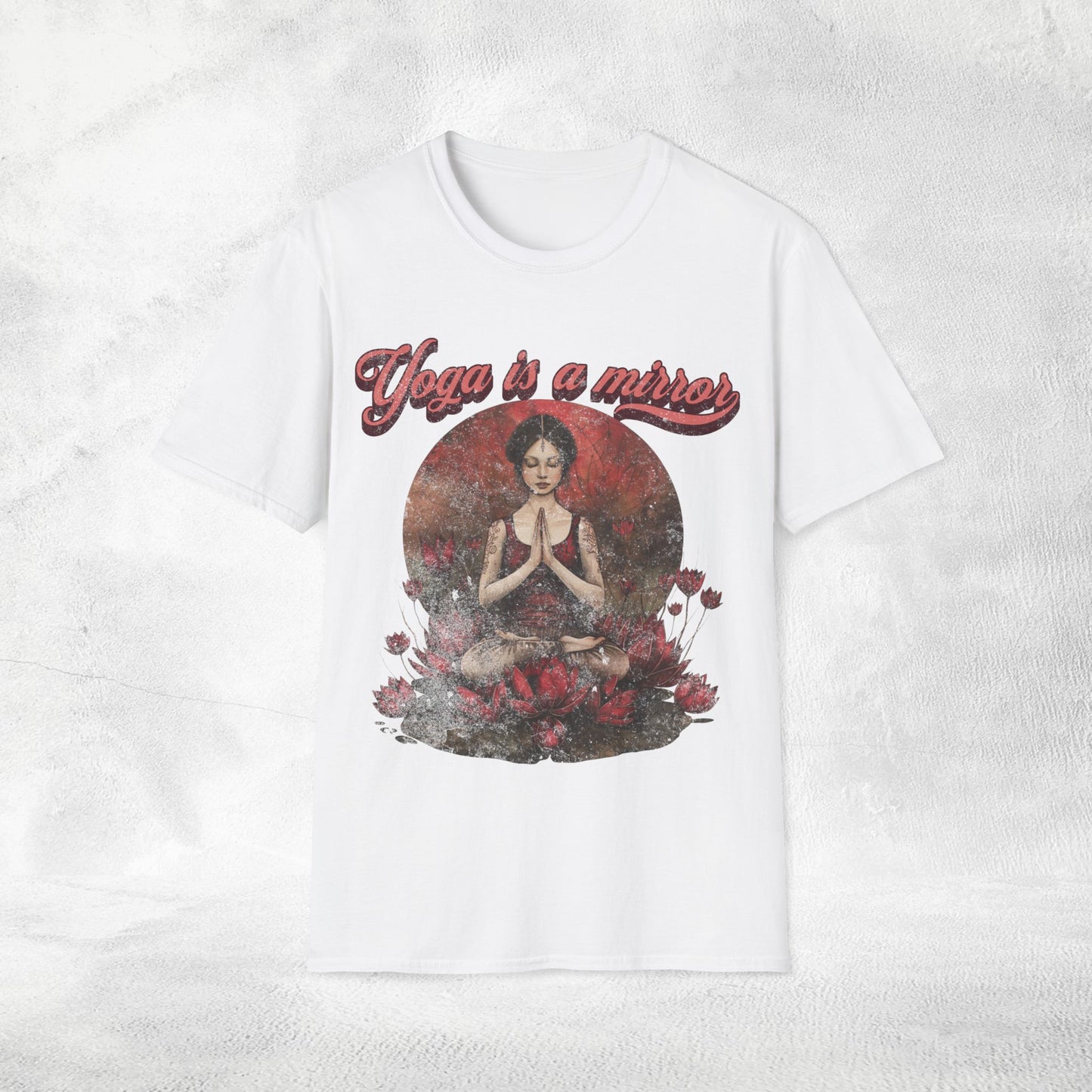 Women's yoga shirt Yoga is a mirror