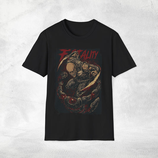 Unisex gaming shirt Mortal Kombat Fatality