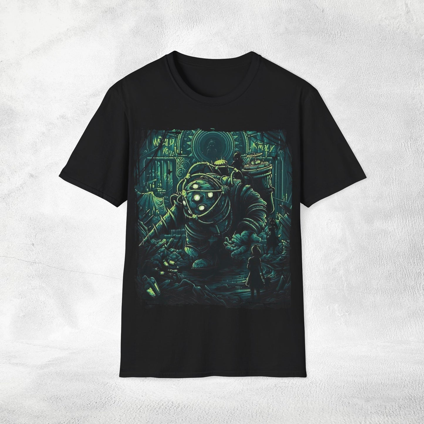 Unisex gaming shirt Bioshock Big Daddy
