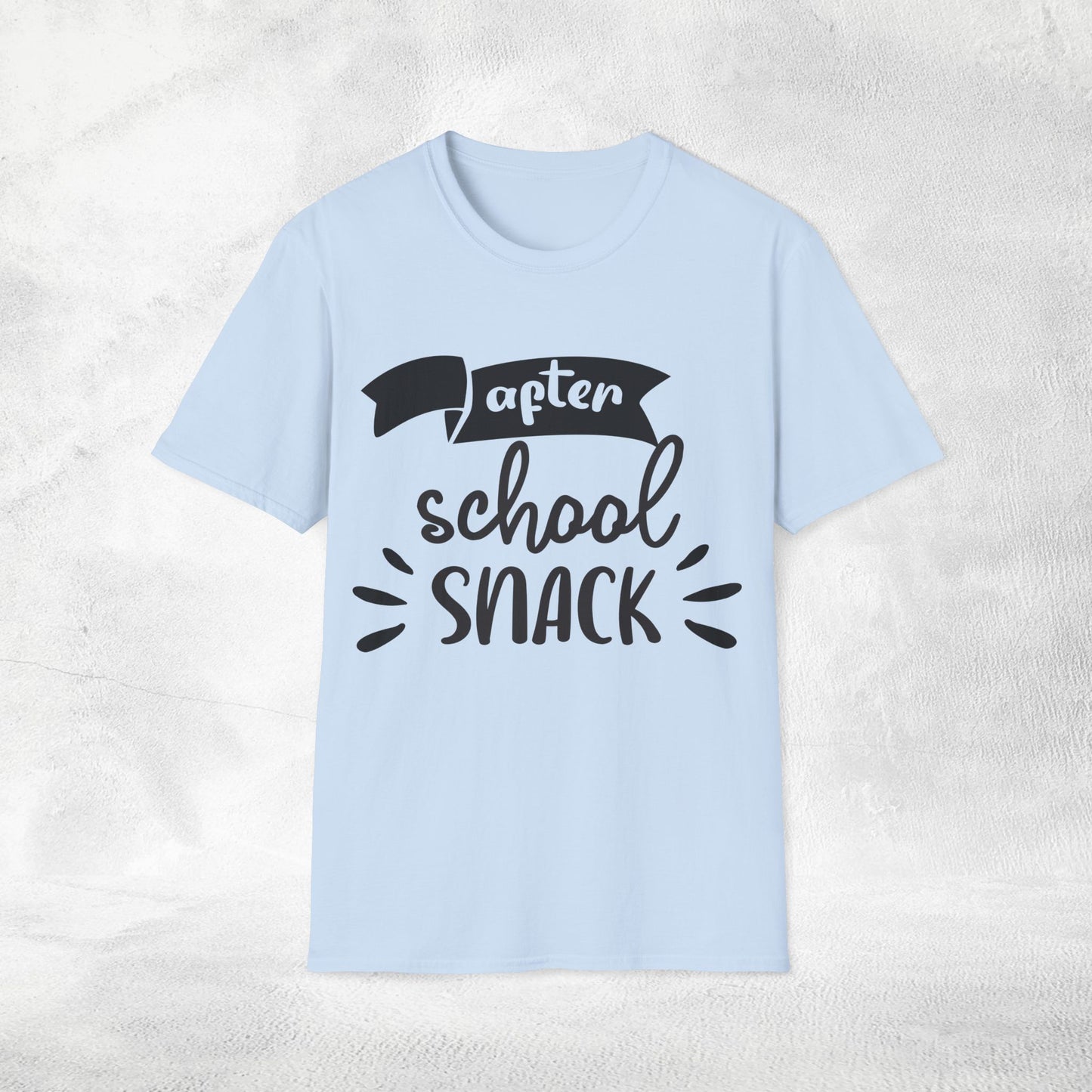 teacher shirt after school snack