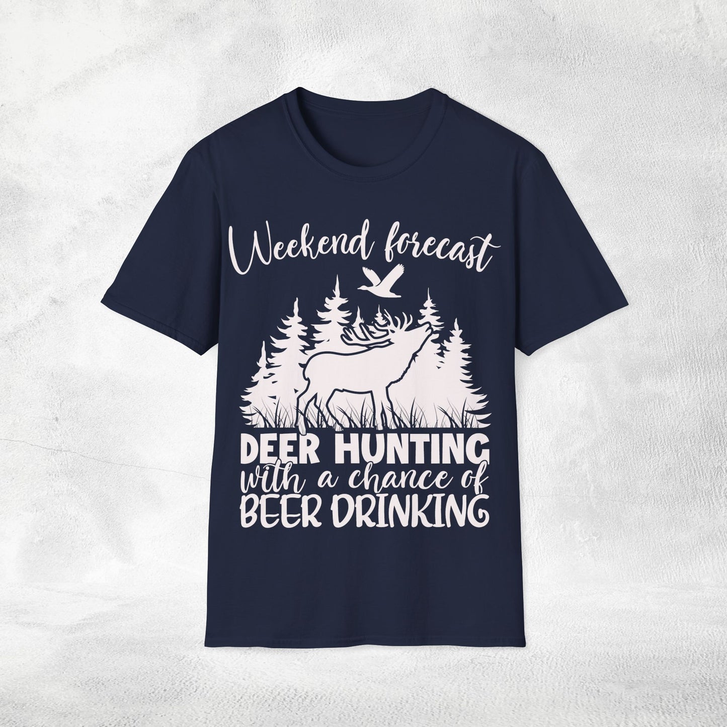 Unisex hunting shirt beer drinking