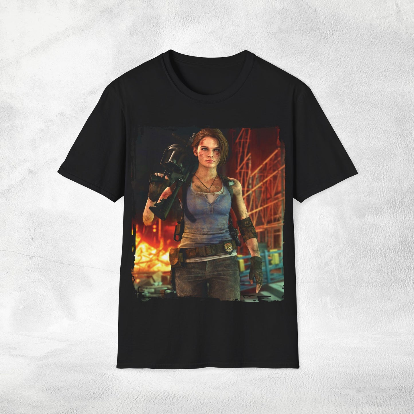 Unisex gaming shirt Resident Evil 3 Jill Valentine