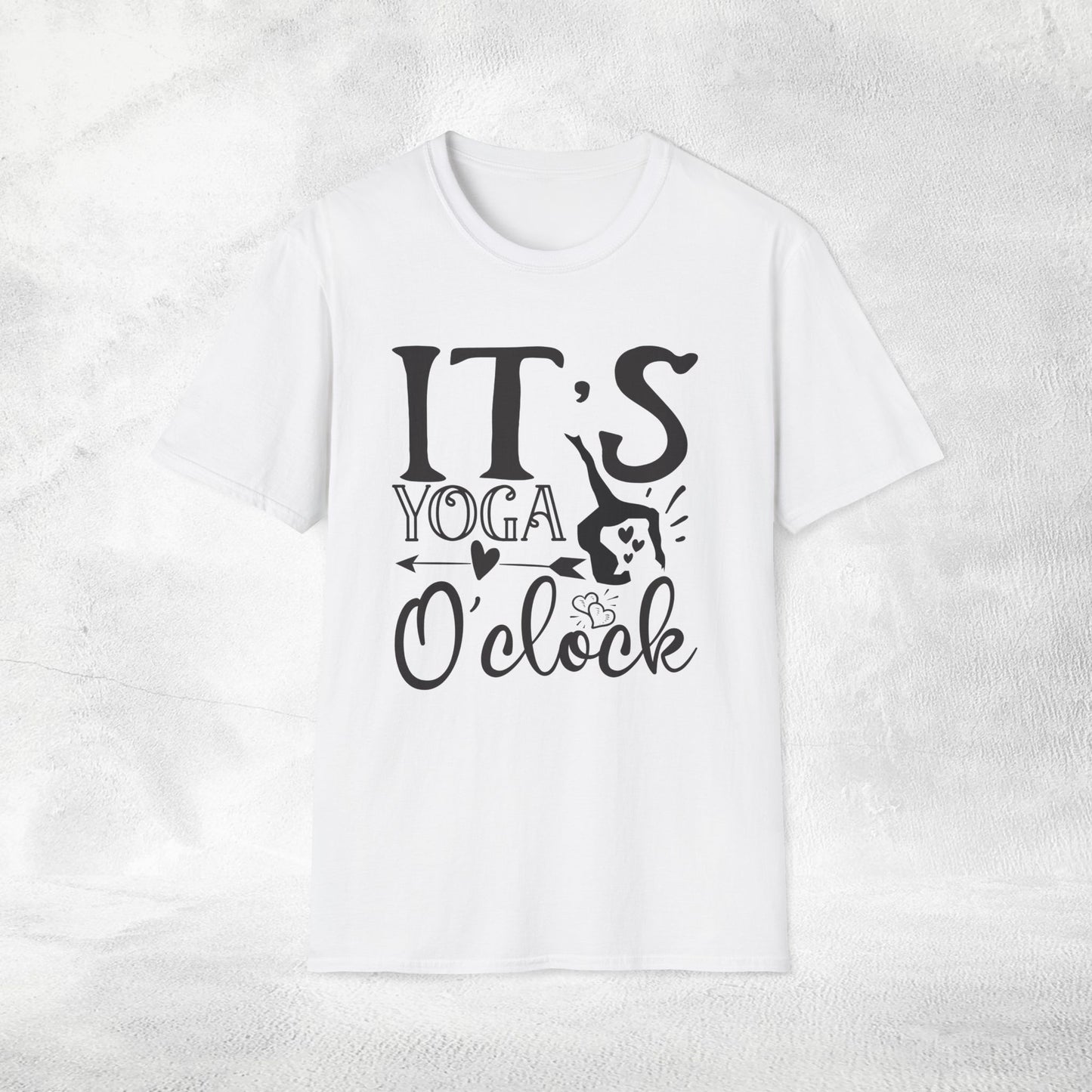 Women's yoga shirt its yoga o'clock