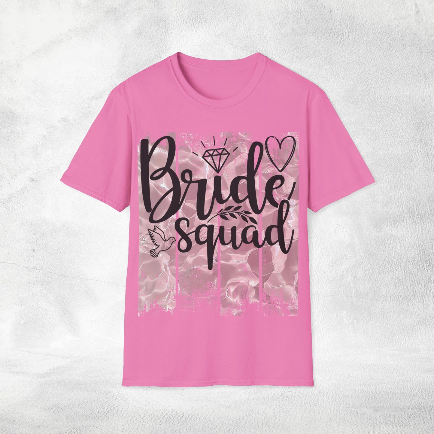 Women's T-Shirt bride squad bachelorette party
