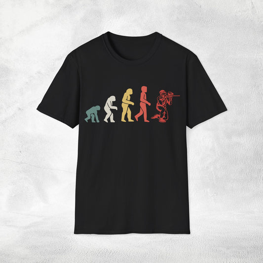 Unisex paintball shirt evolution