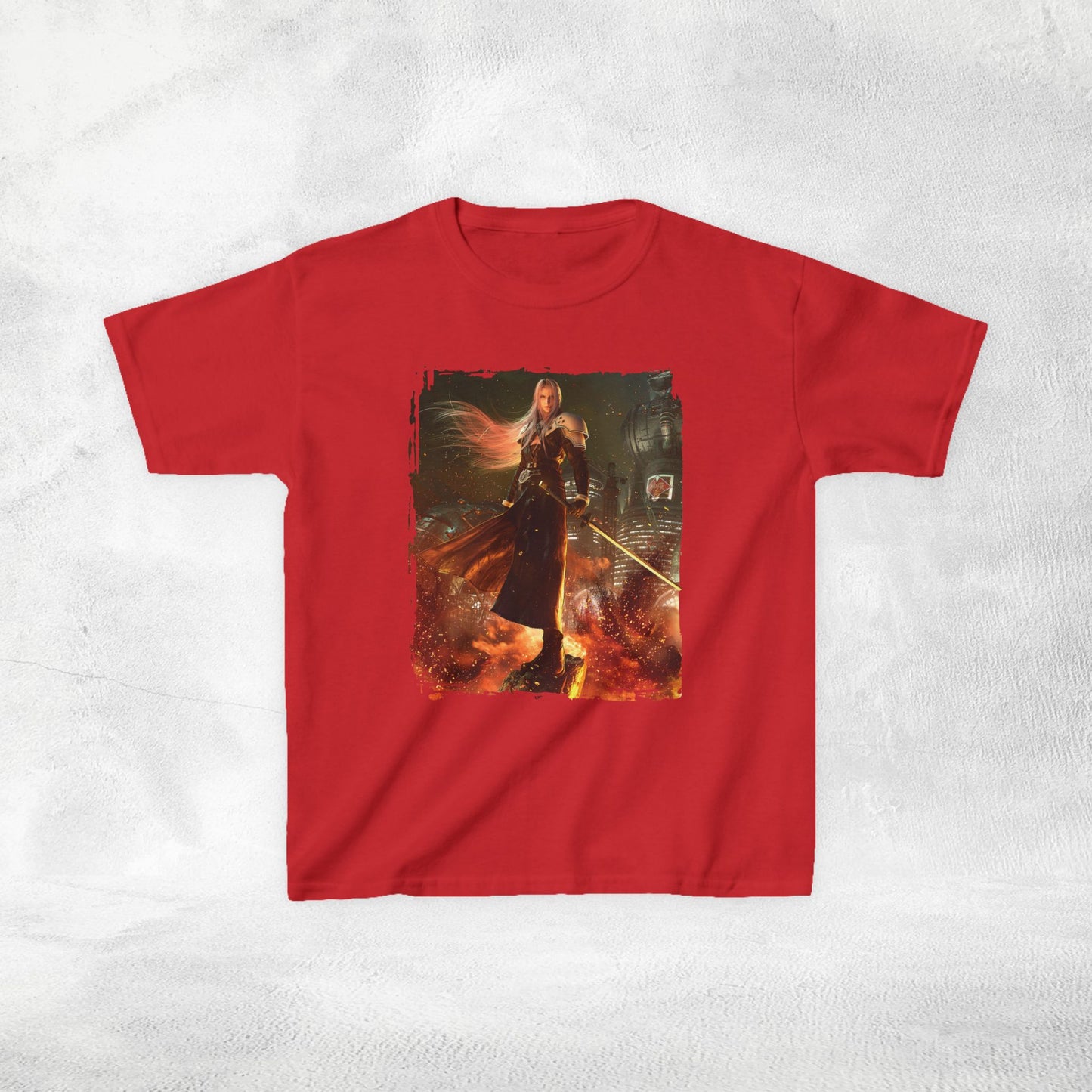 Kids gaming shirt Final Fantasy Sephiroth