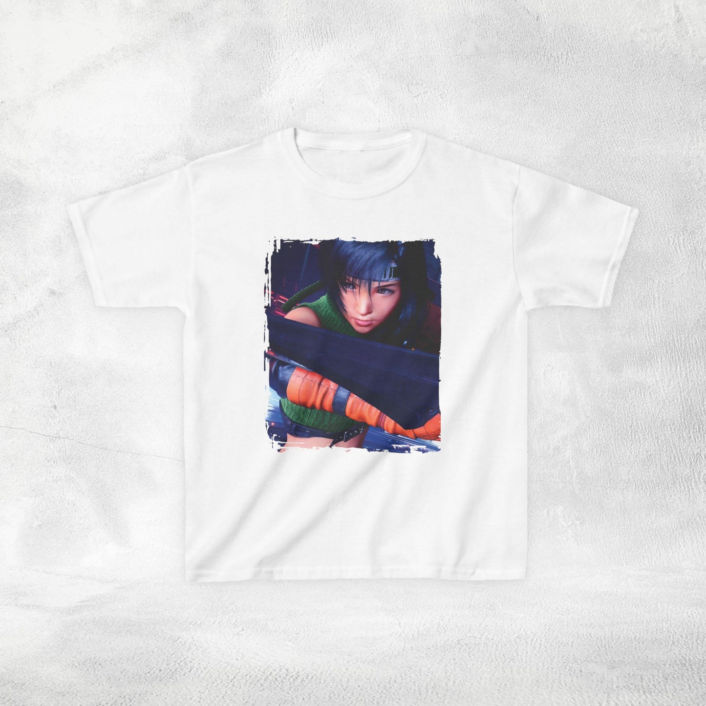 Kids gaming shirt Final Fantasy Yuffie Kisaragi