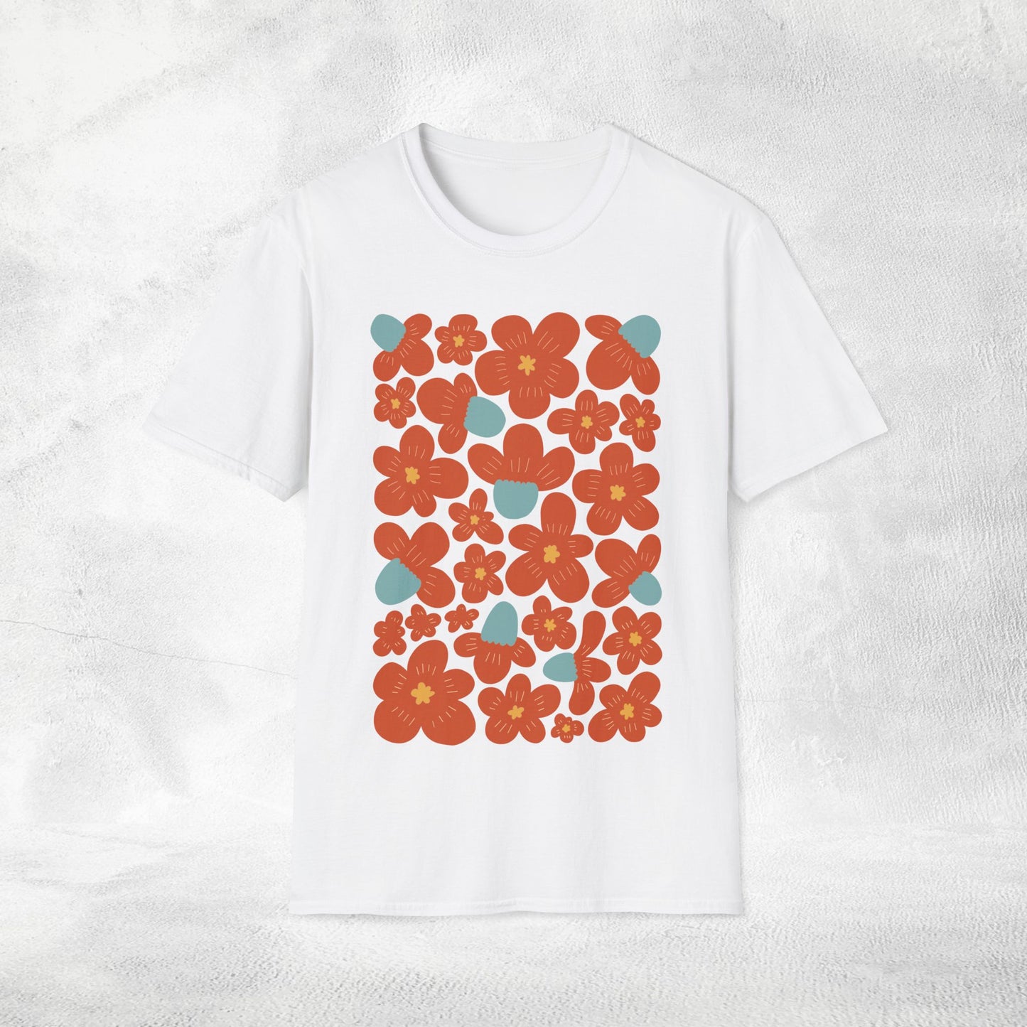 Womens shirt Dänische Blumen