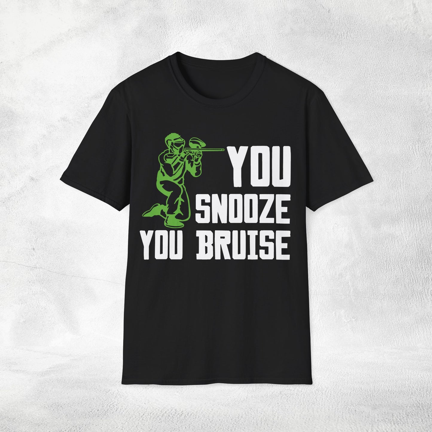 Unisex Paintball shirt snooze