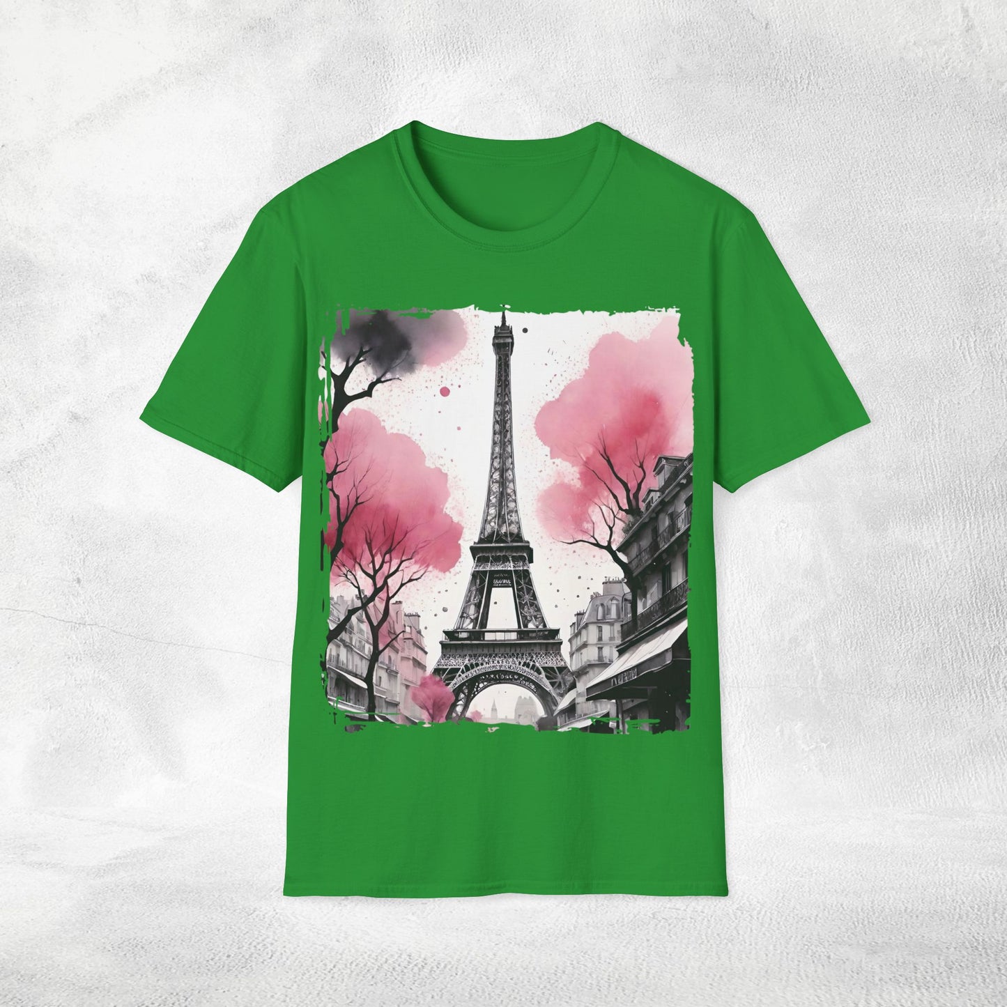 Women T-shirt from Paris with love vacation tee