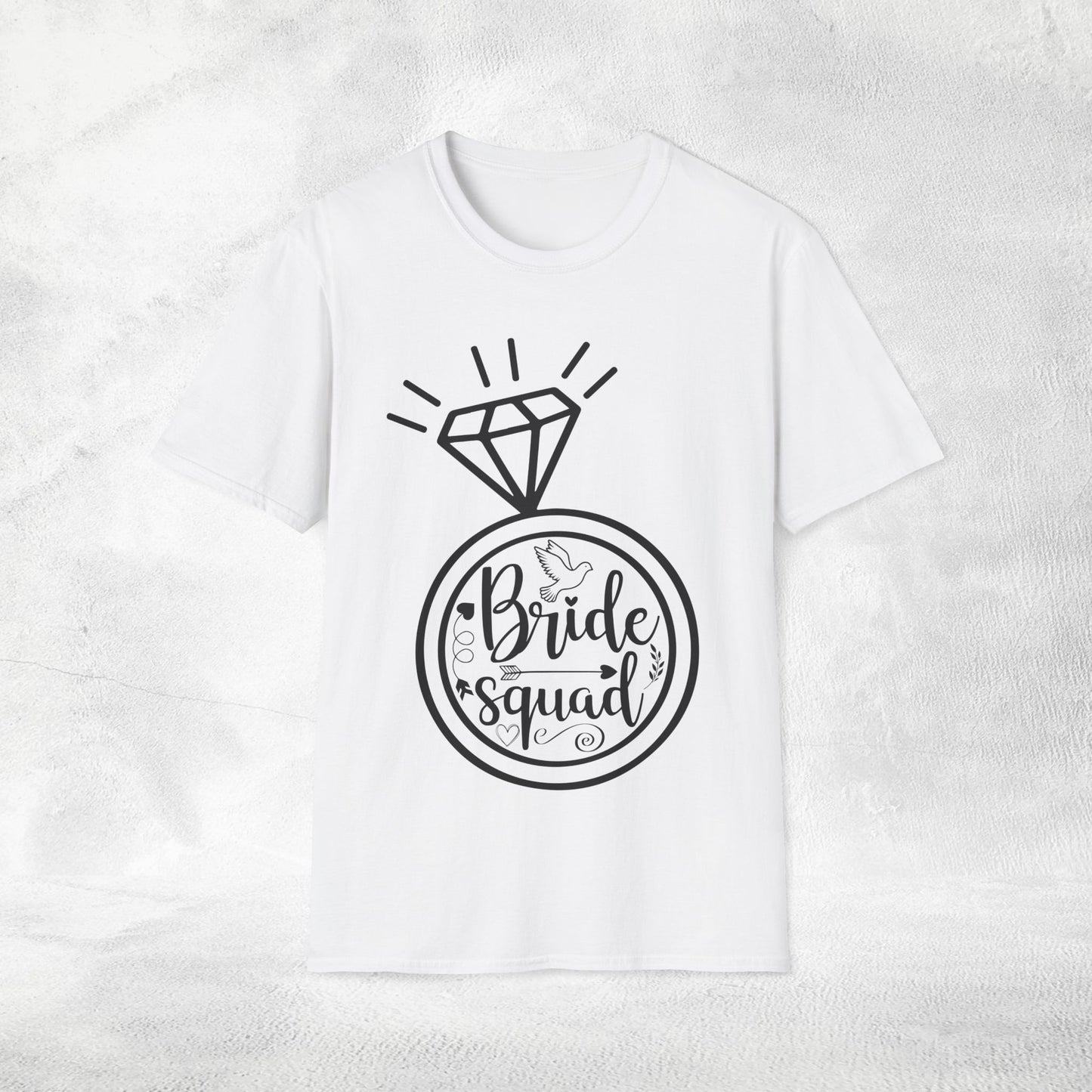 Women's T-Shirt bride squad bachelorette party