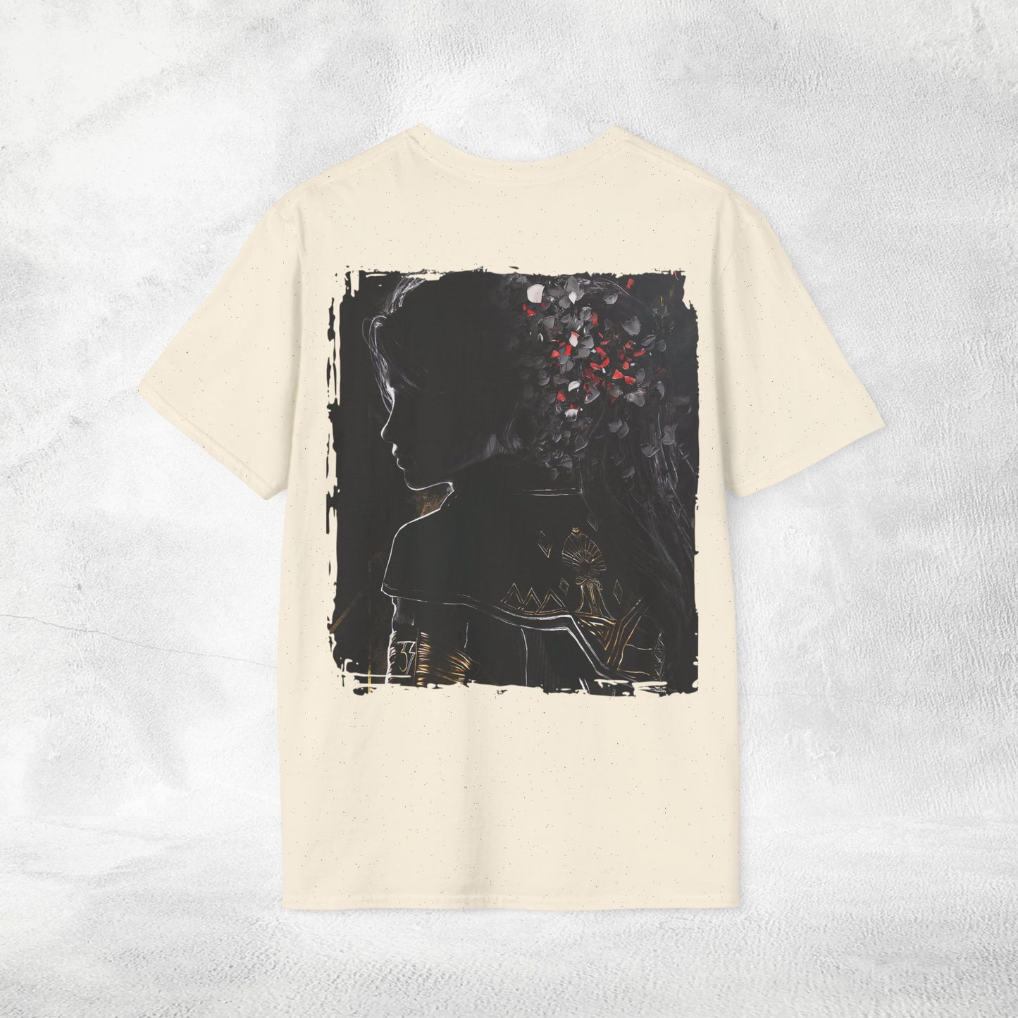 Unisex gaming shirt Expedition 33 Maelle BACKPRINT