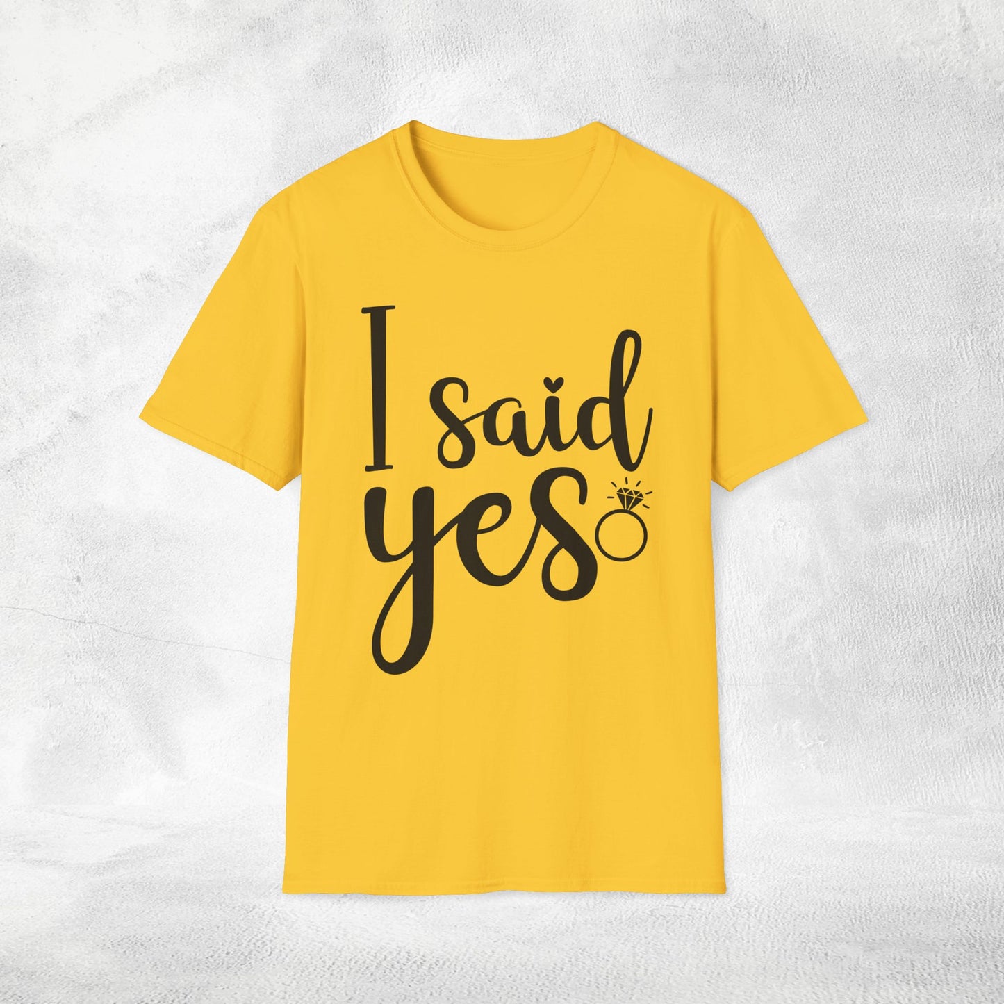 Women's T-Shirt i said yes bachelorette party