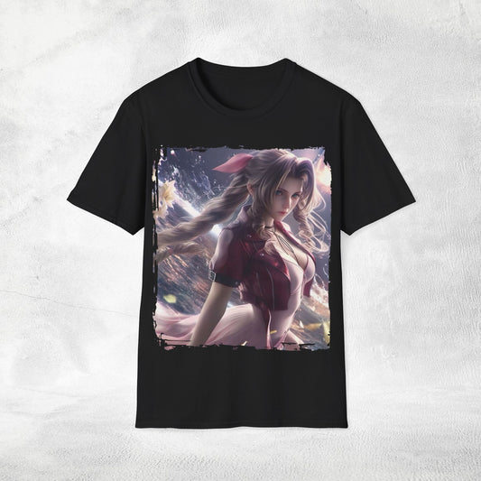 Unisex gaming shirt Final Fantasy Aerith Gainsborough