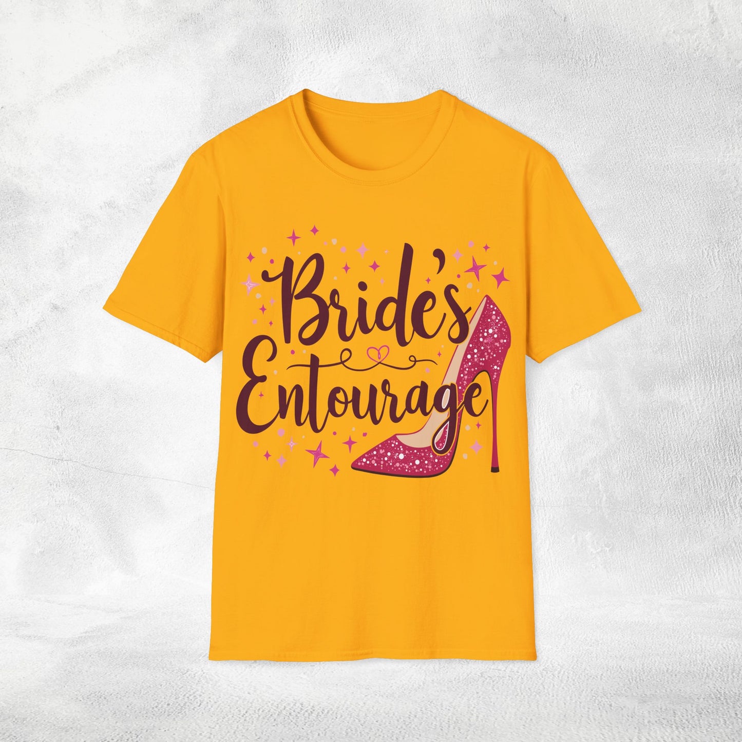 Women's T-Shirt Bride's Entourage bachelorette party