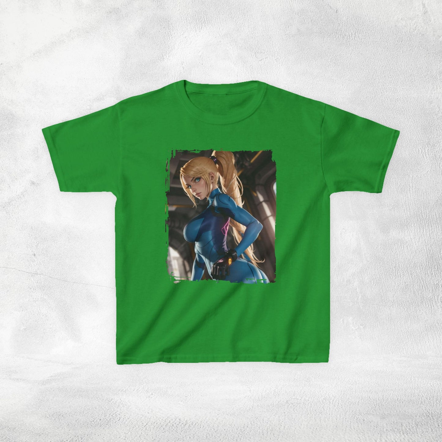 Kids gaming shirt Samus Aran