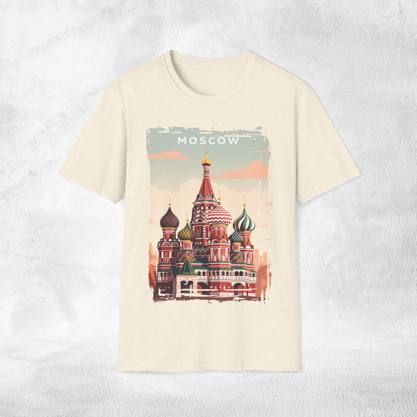 Women T-shirt Moscow vacation tee