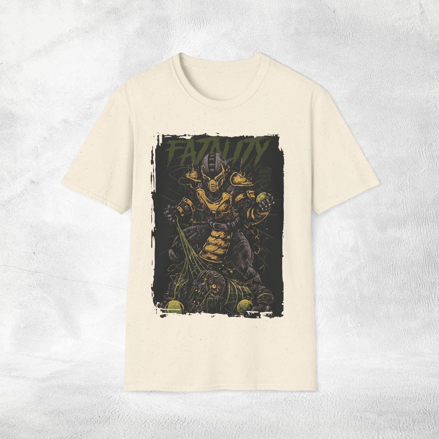 Unisex gaming shirt Mortal Kombat Fatality