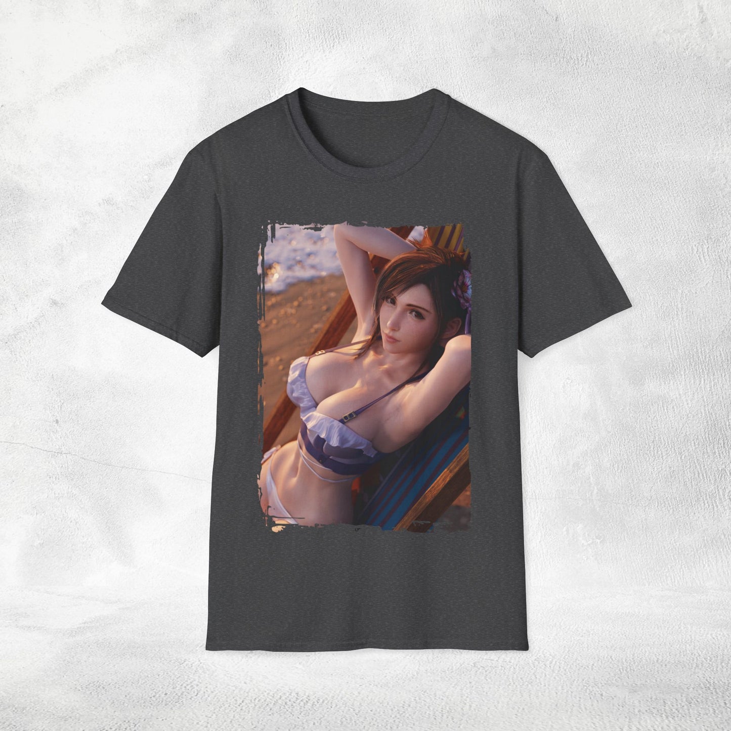 Unisex gaming shirt Final Fantasy Tifa Lockhart
