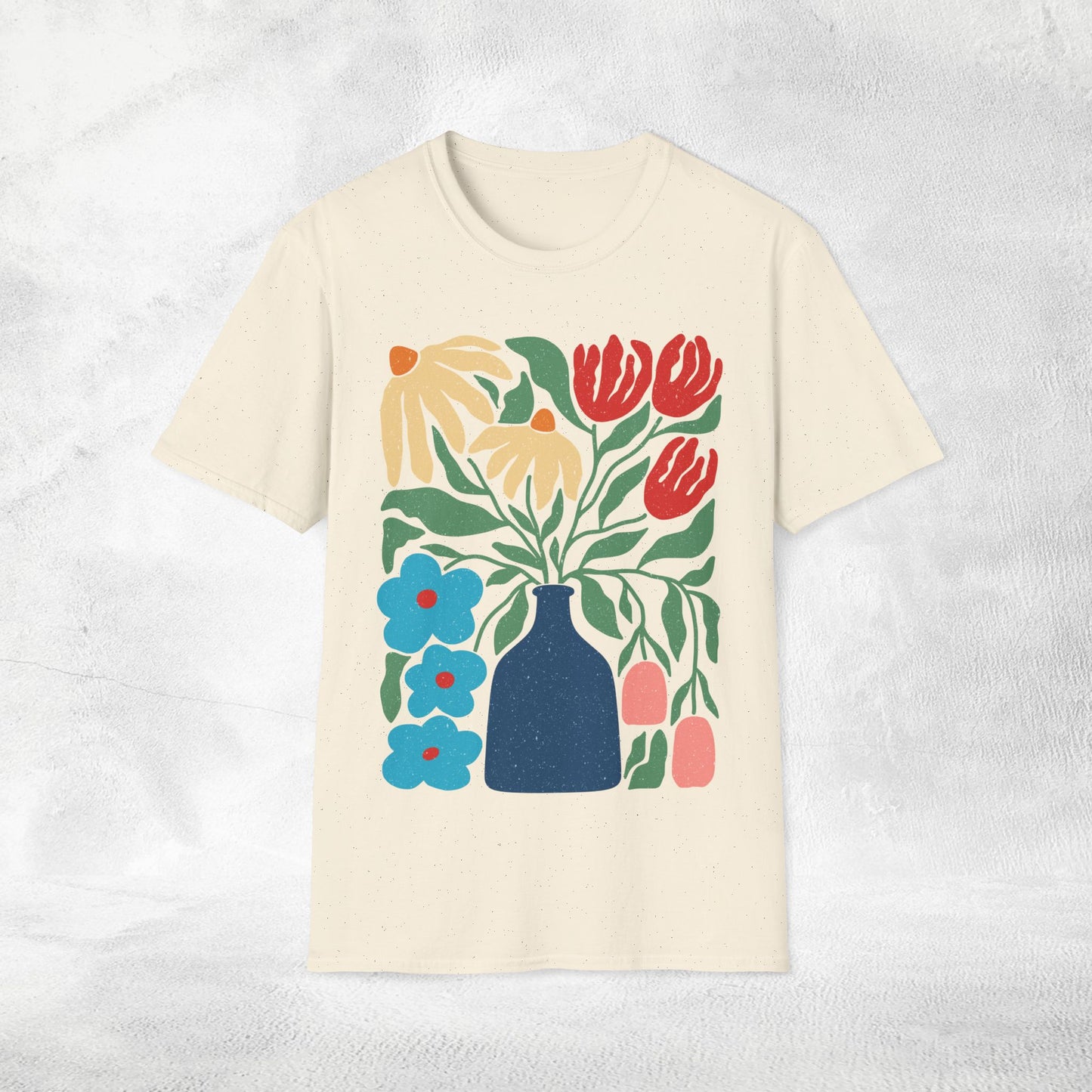 Womens shirt Dänische Blumen