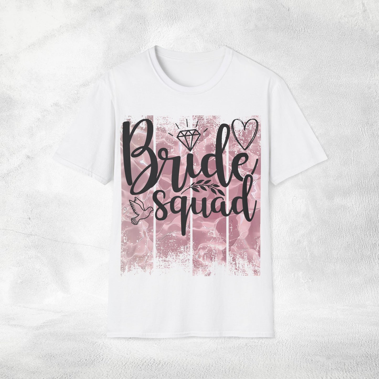Women's T-Shirt bride squad bachelorette party