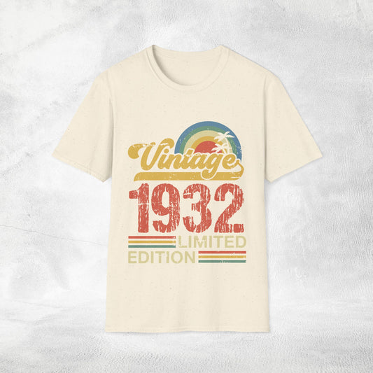 Unisex year of birth shirt 1932