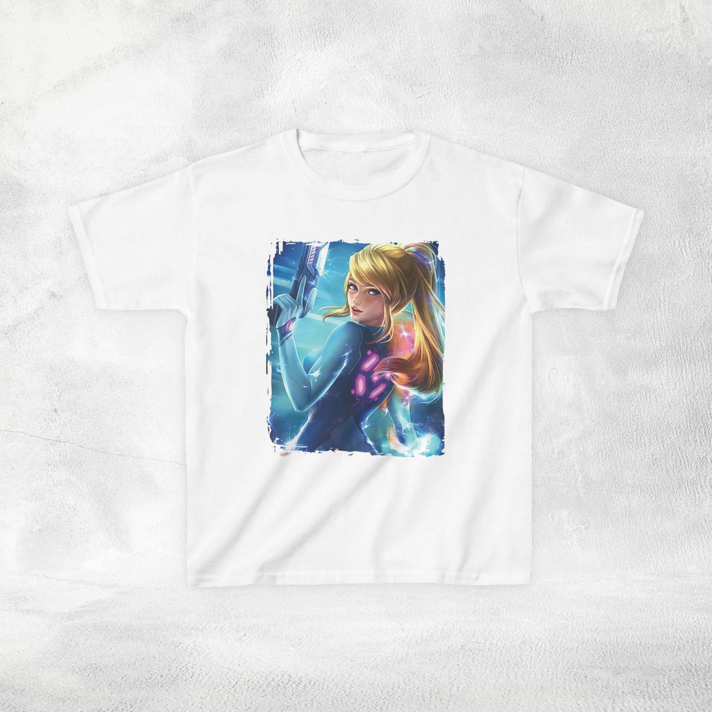 Kids gaming shirt Samus Aran