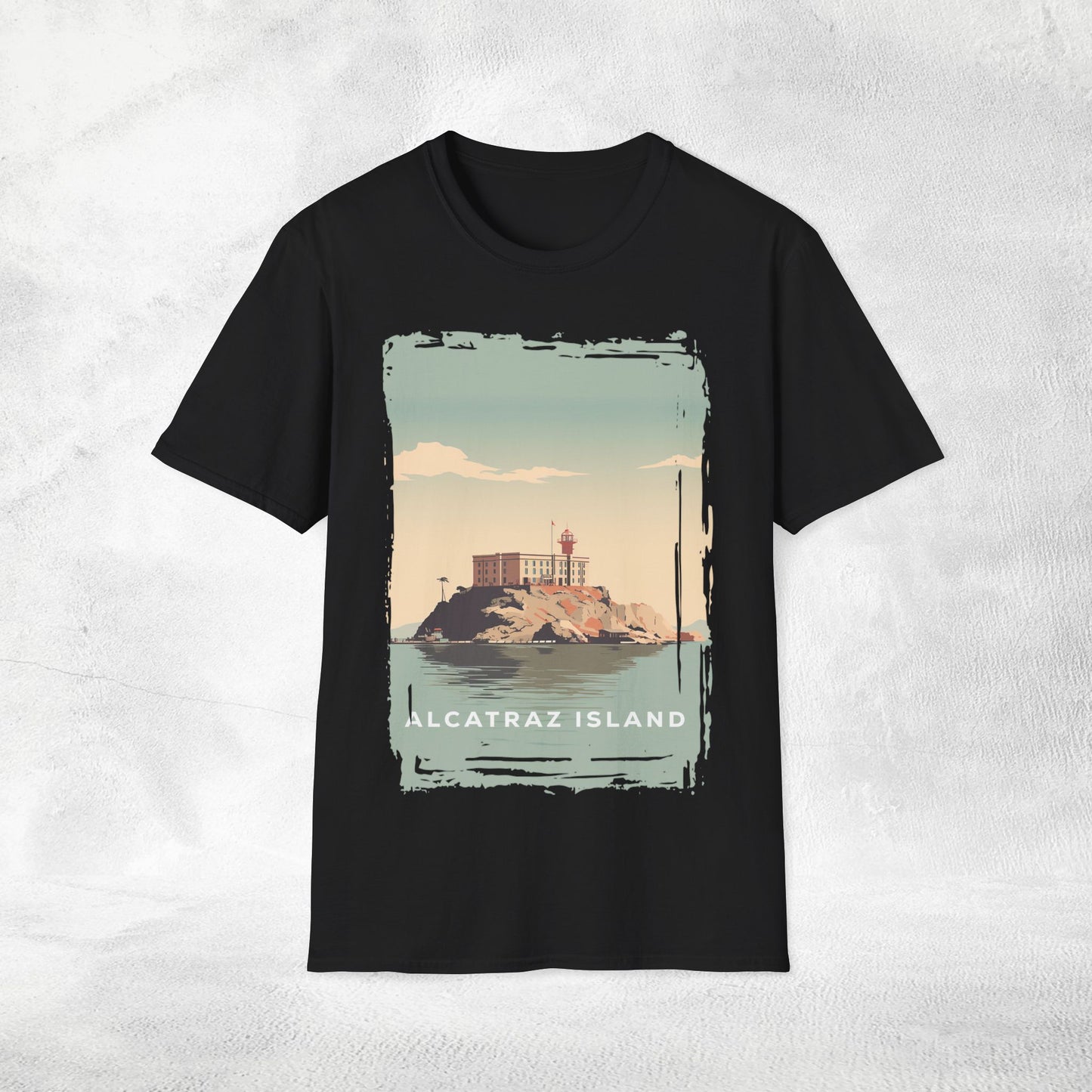 Women T-shirt Alcatraz Island vacation tee