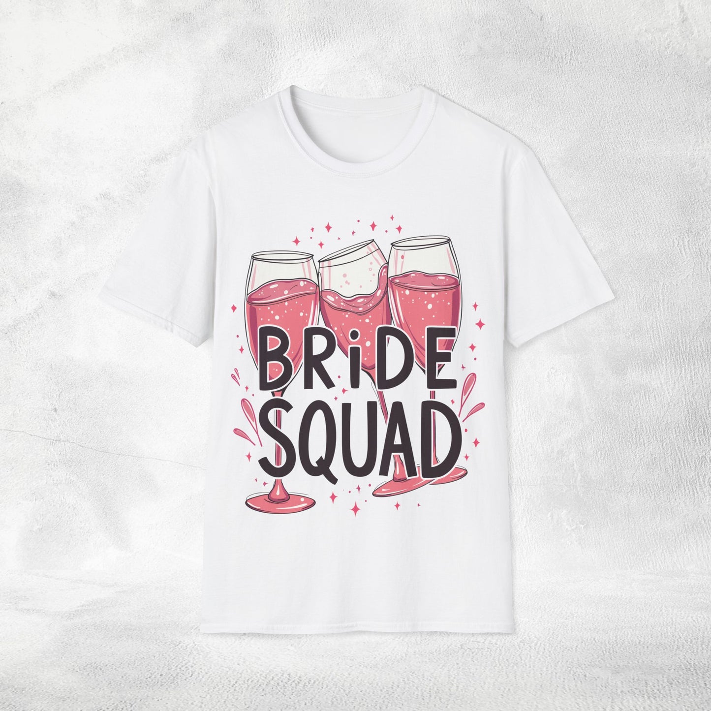 Women's T-Shirt Bride Squad bachelorette party
