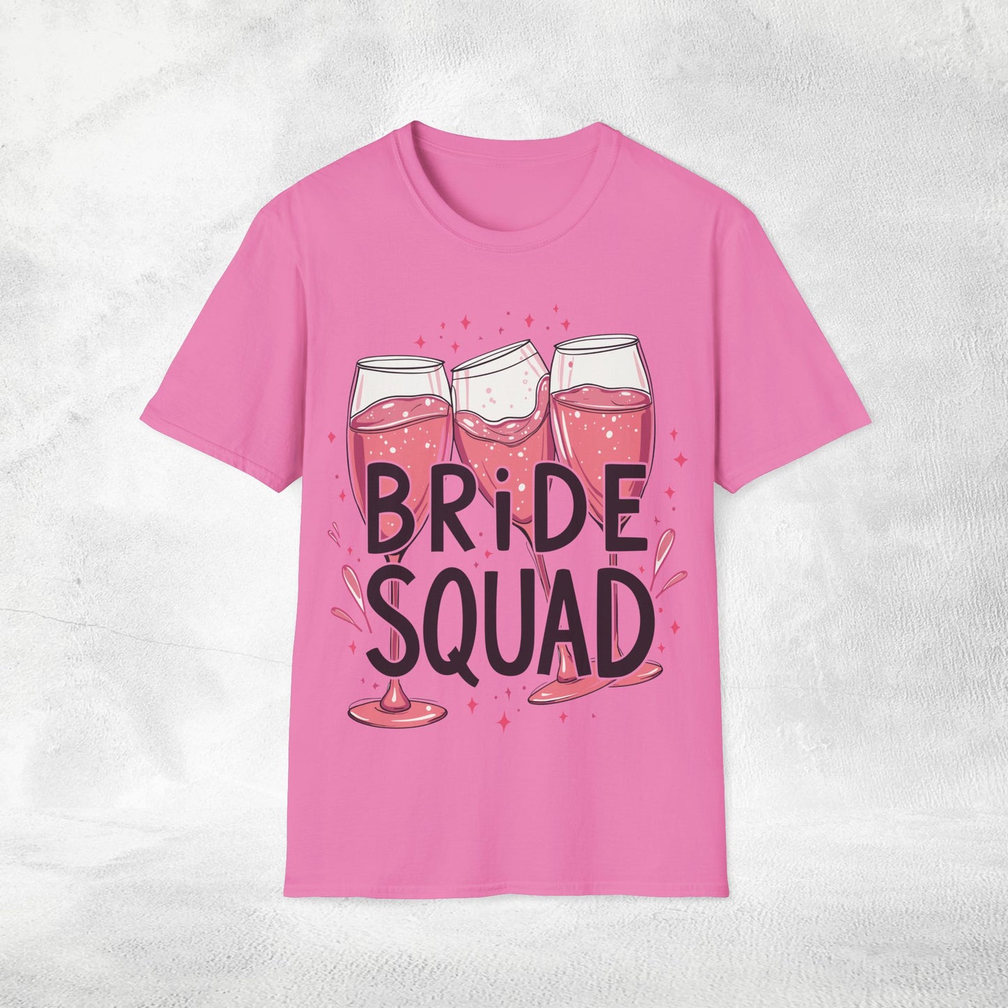 Women's T-Shirt Bride Squad bachelorette party