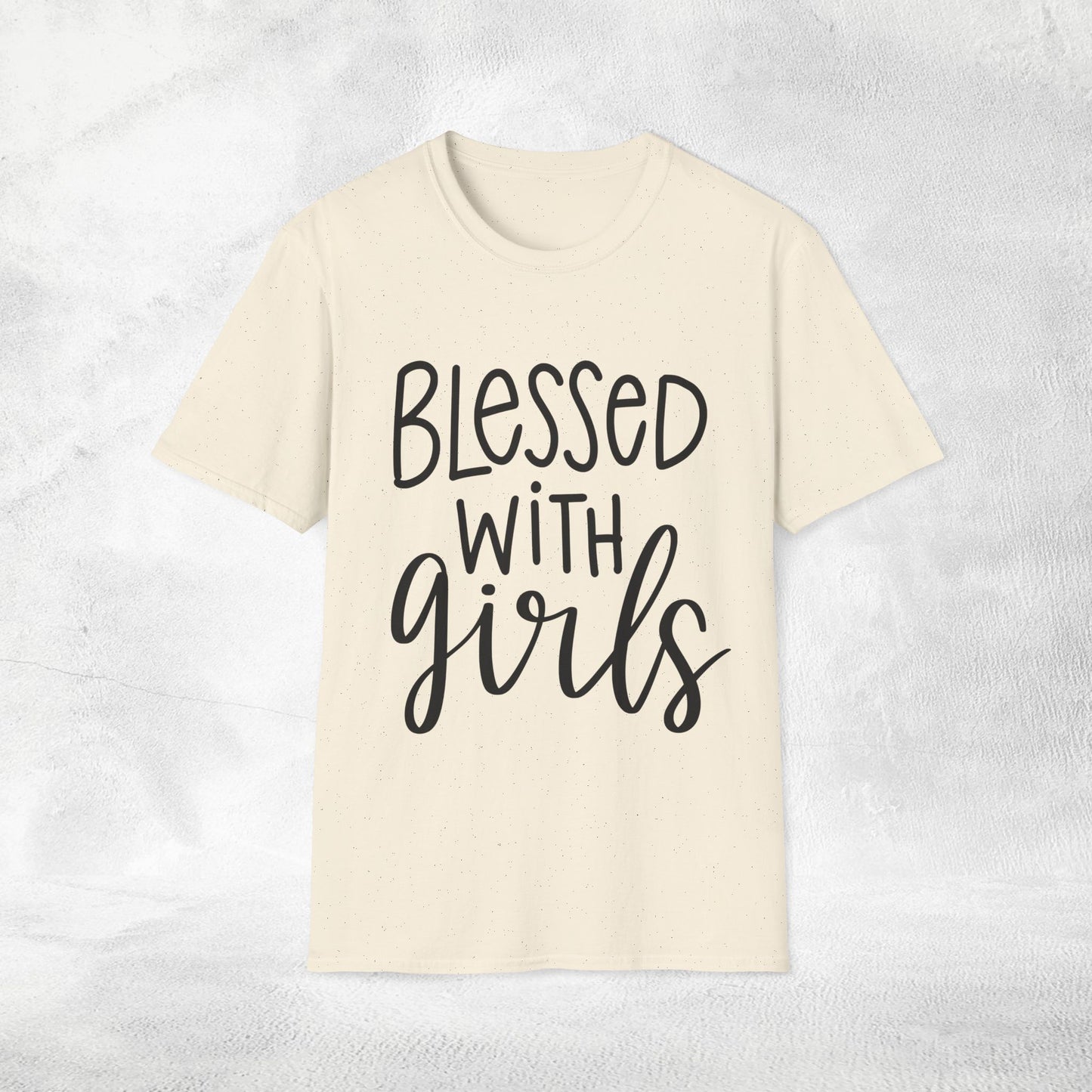 family shirt blessed with girls
